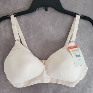 Warner's Bra Women's 38C Cloud 9 Wire Free Contour Sandshell Peach